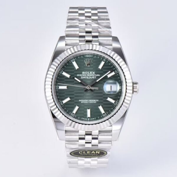 （clean）Rolex Datejust Greener Checkered dial 41mm（126334）