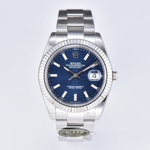 （clean）Rolex Datejust Blue Checkered dial 41mm（126334）