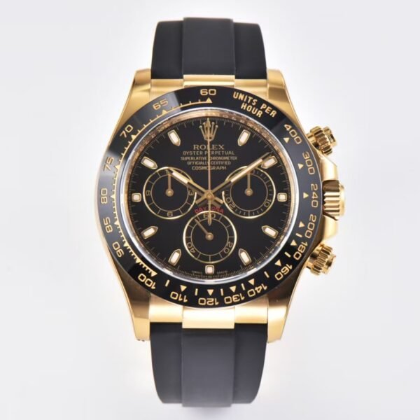 （clean）Rolex Daytona Gold with grey dial 4130movement 40mm （116519）