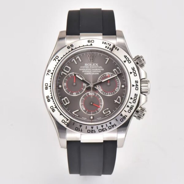 （clean）Rolex Daytona  White gold with grey dial 4130movement 40mm（116519）
