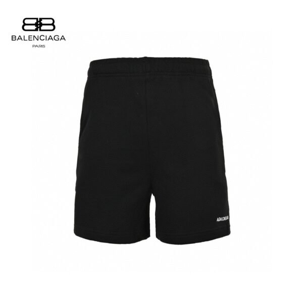 24ss Reversal Embroidery Logo Short