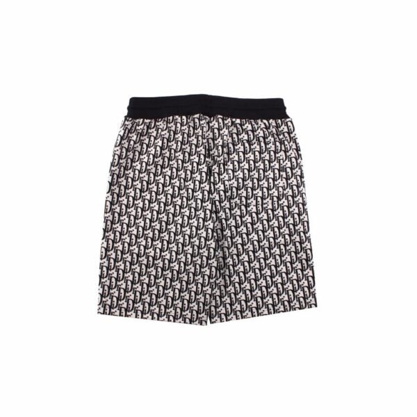 Full Monogram Logo Knit Short