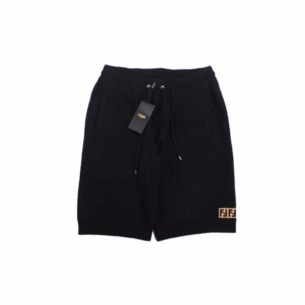 Ghost Line Double F Logo Knit Short