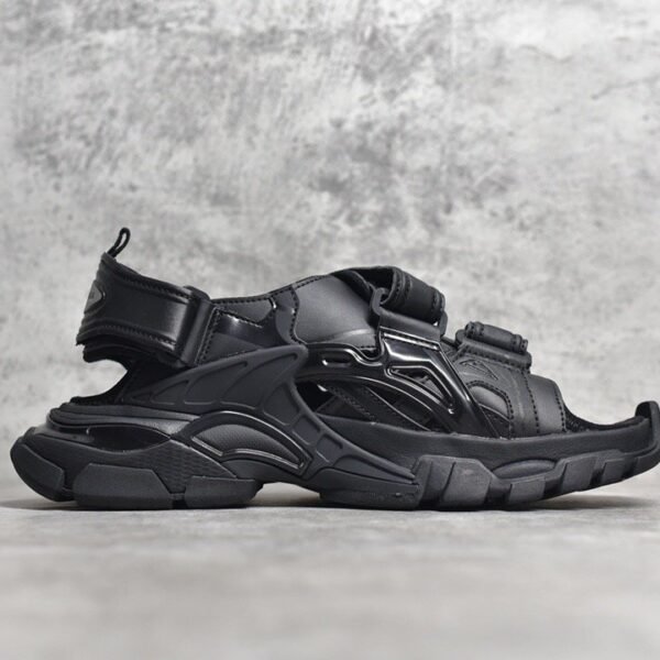Balenciaga Track Sandals Black