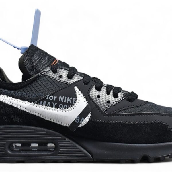 OW x Air Max 90 2.0 - Black