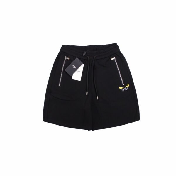 Fendi Little Monster Embroidery Logo Short
