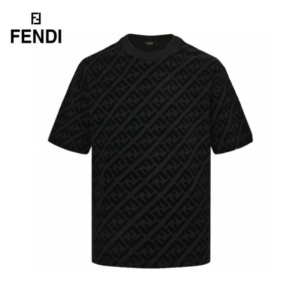 24ss Full Flocking Logo T-Shirt